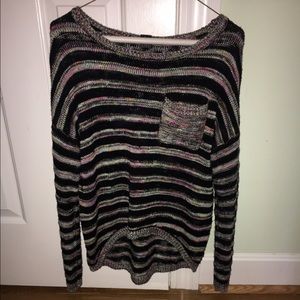 Multi colored sweater